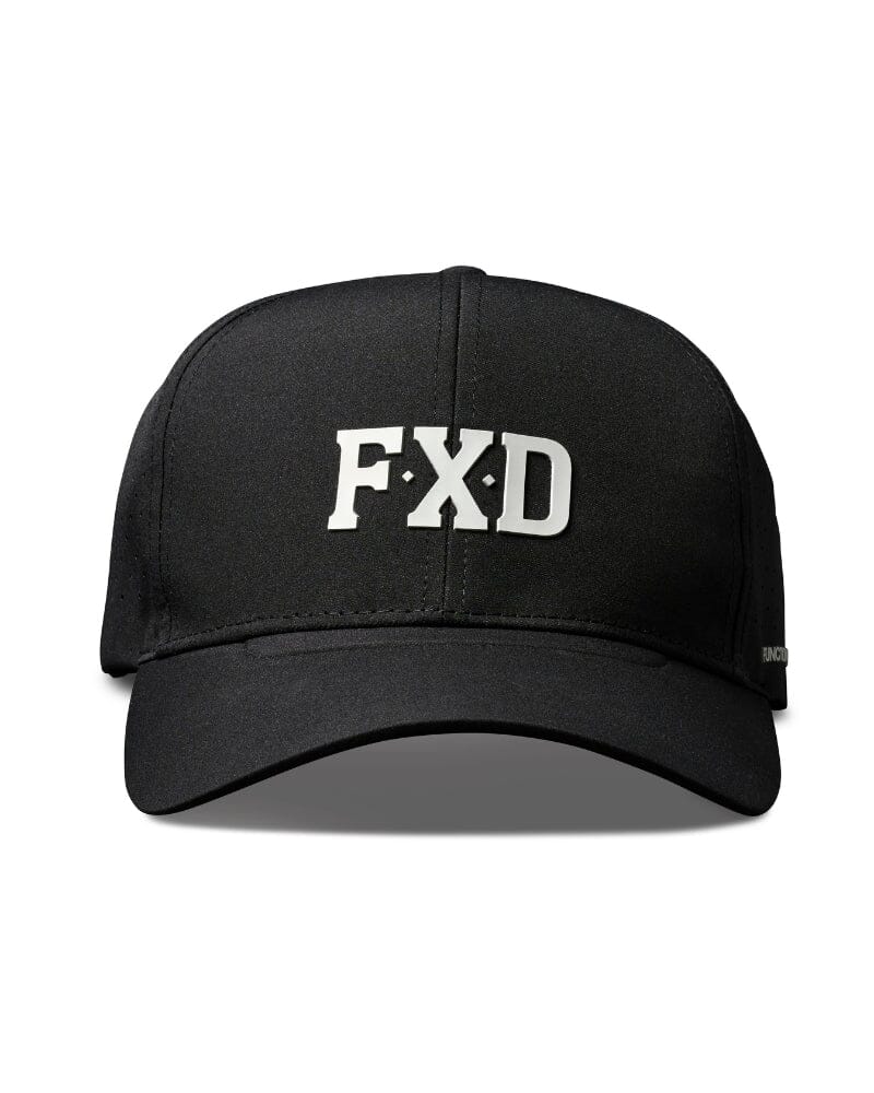 Tech Baseball Cap - Black Big Logo - Image 2