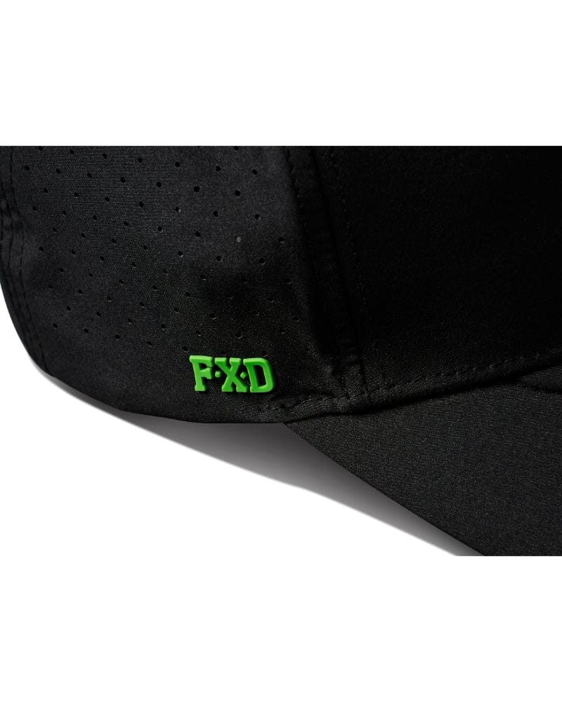 Tech Baseball Cap - Black Small Logo - Image 4