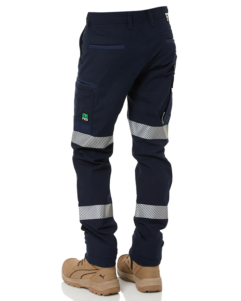 Tradies WP-3T Taped Stretch Pants 4 Value Pack - Navy - Image 5