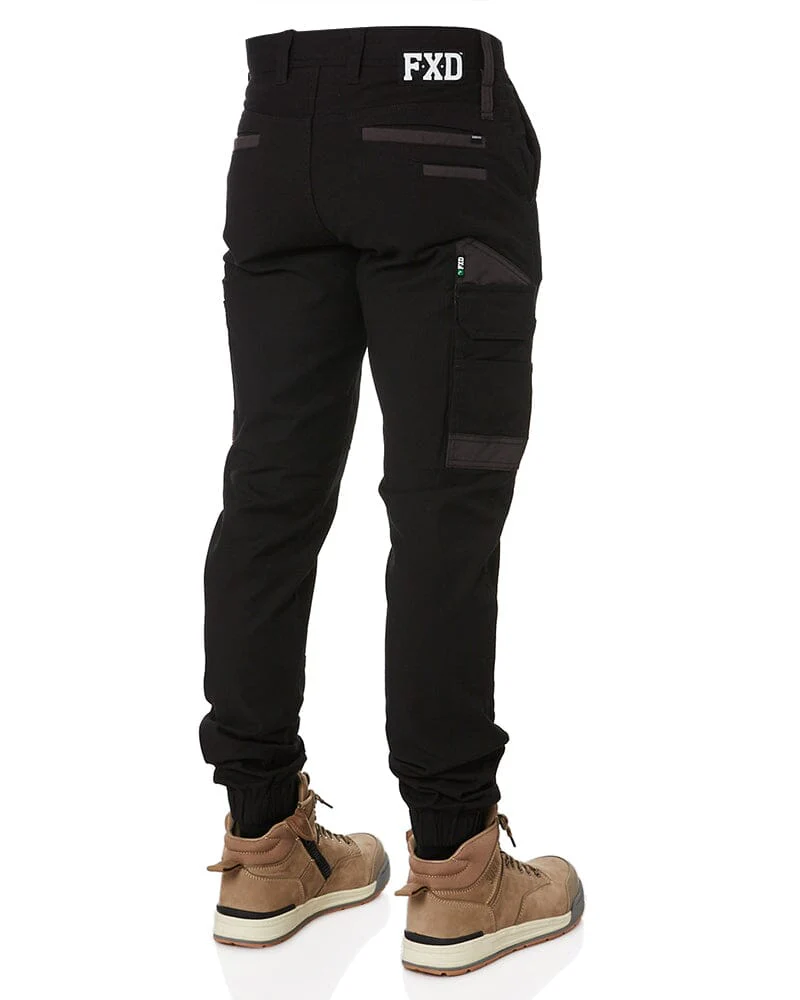 Tradies WP-4 Stretch Cuffed Work Pants 4 Value Pack - Black - Image 5