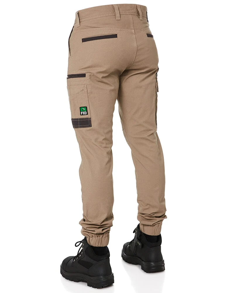 Tradies WP-4 Stretch Cuffed Work Pants Value Pack - Khaki - Image 4