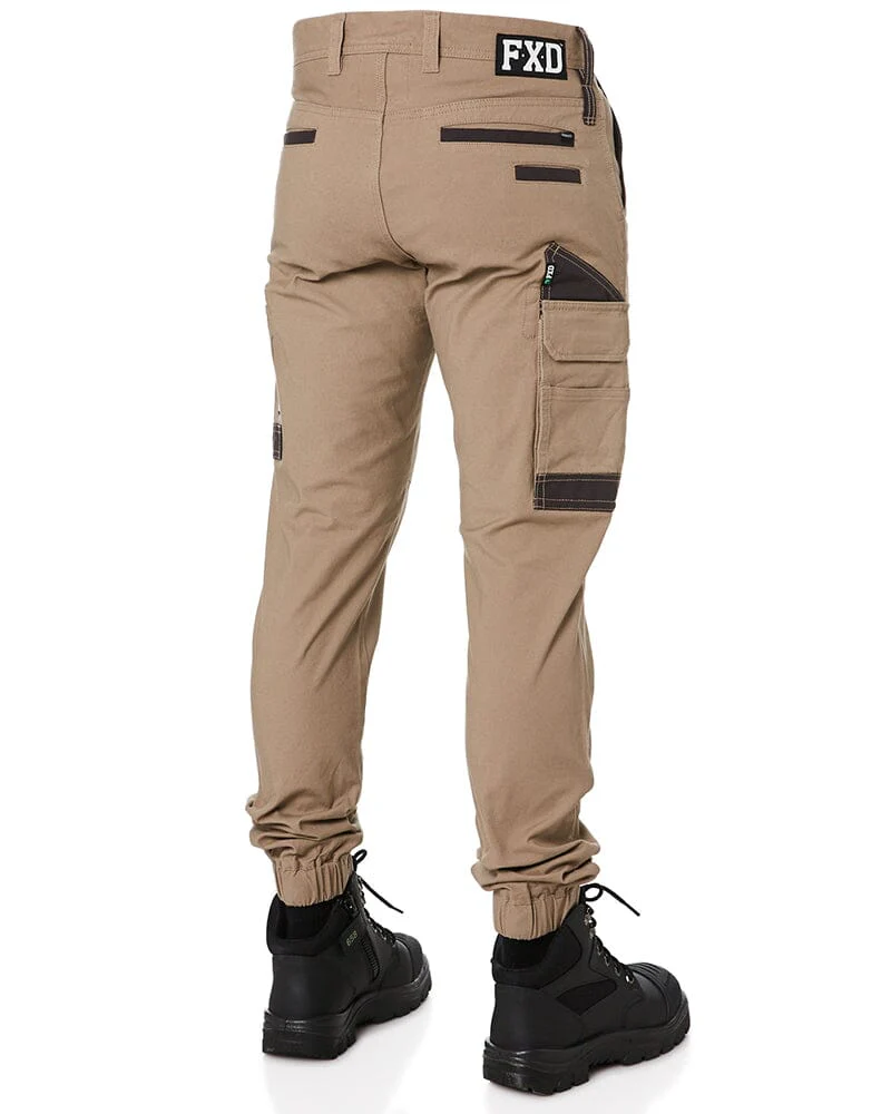 Tradies WP-4 Stretch Cuffed Work Pants Value Pack - Khaki - Image 5