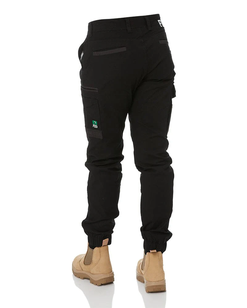 Tradies WP-4W Womens Stretch Cuffed Work Pants Value Pack - Black - Image 4