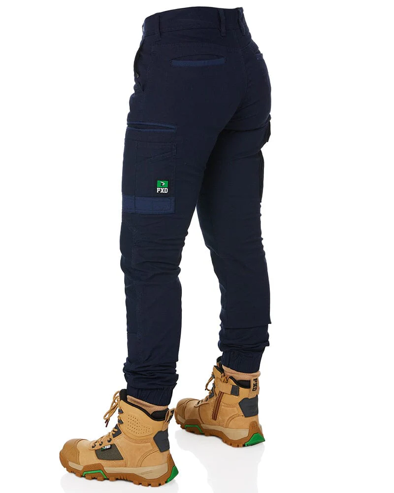 Tradies WP-4W Womens Stretch Cuffed Work Pants Value Pack - Navy - Image 4