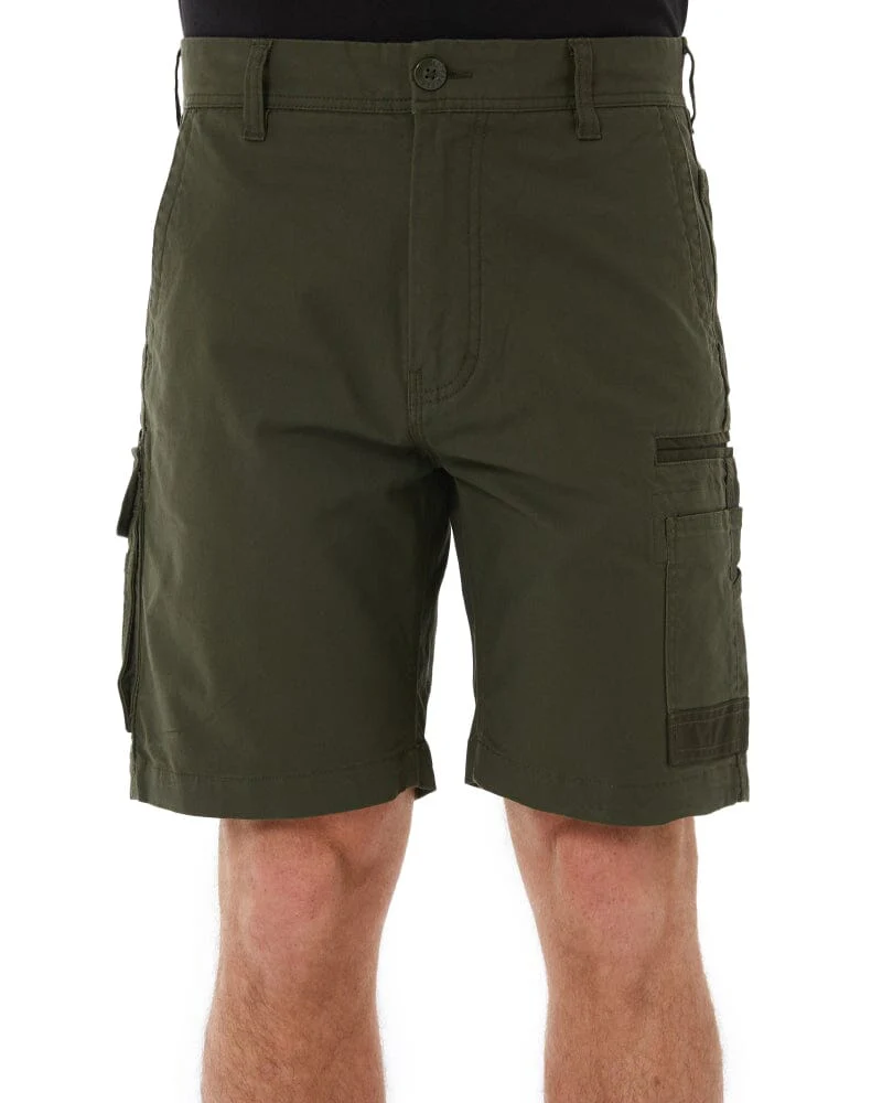 Tradies WS-3 Stretch Work Shorts 2 Value Pack - Green - Image 2