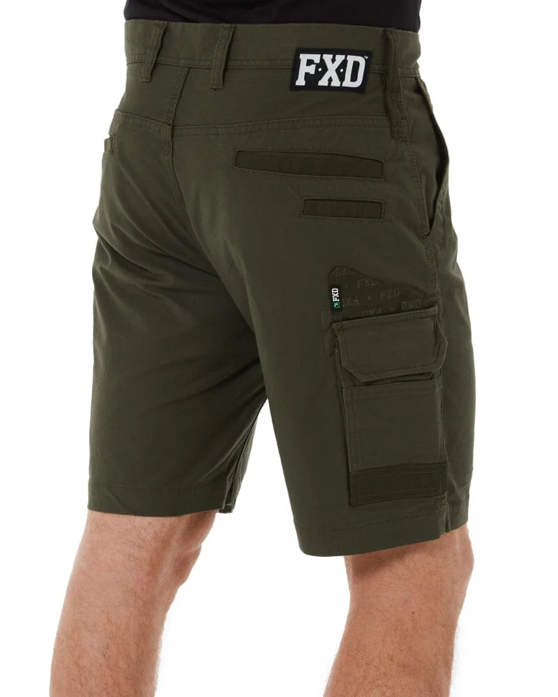 Tradies WS-3 Stretch Work Shorts 2 Value Pack - Green - Image 5