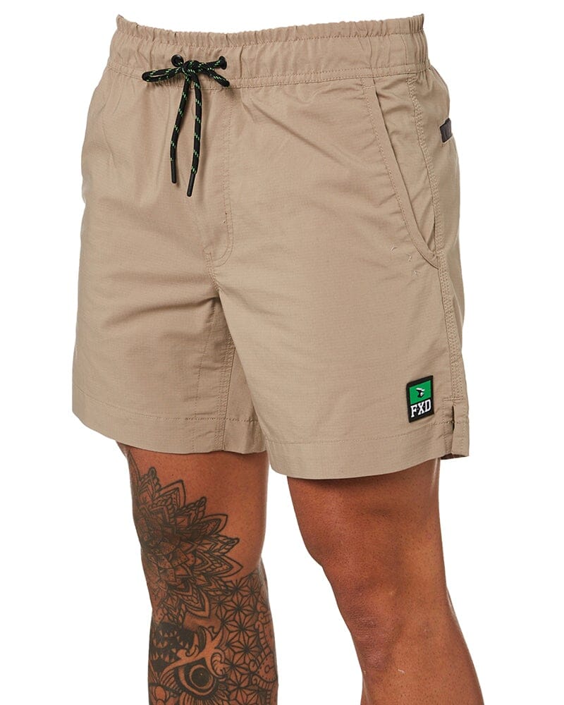 Tradies WS-4 Work Shorts 4 Value Pack - Khaki - Image 3