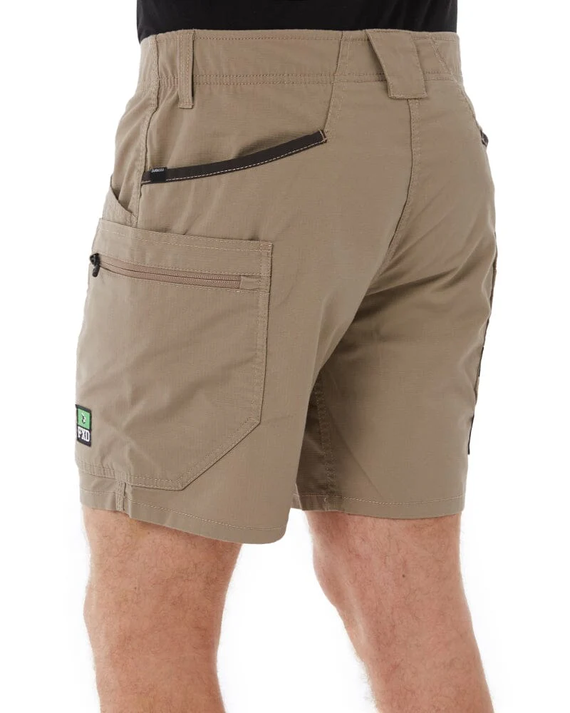 WS-6 Comfort Waist Stretch Cargo Short - Khaki - Image 4