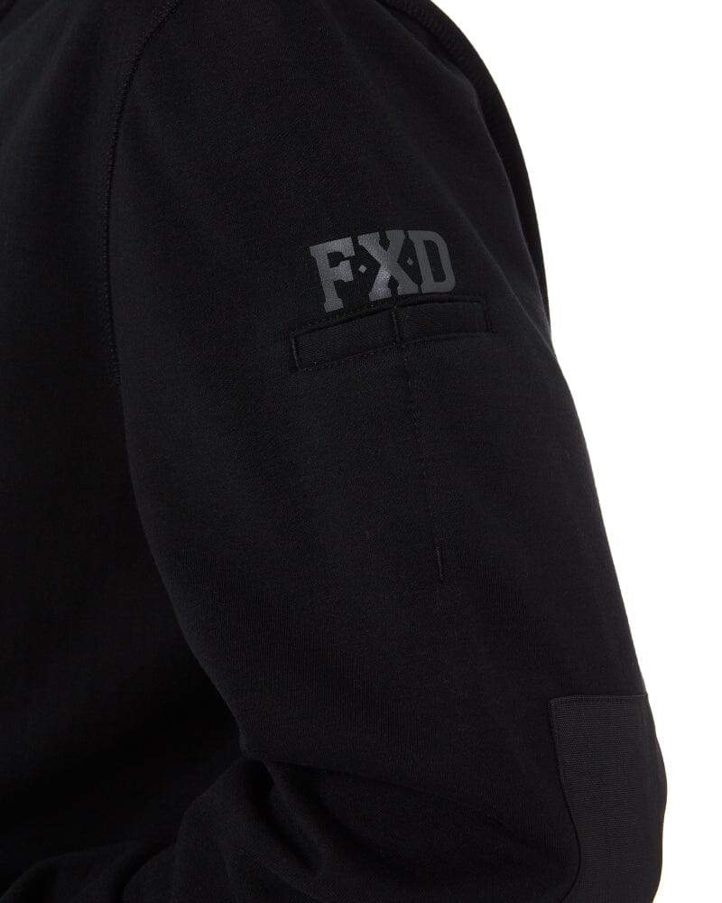 WF-3 Zip Thru Hoodie - Black - Image 8