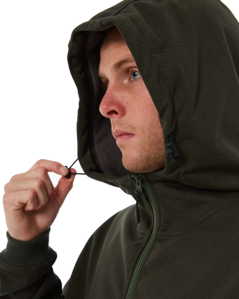 WF-3 Zip Thru Hoodie - Green - Image 6
