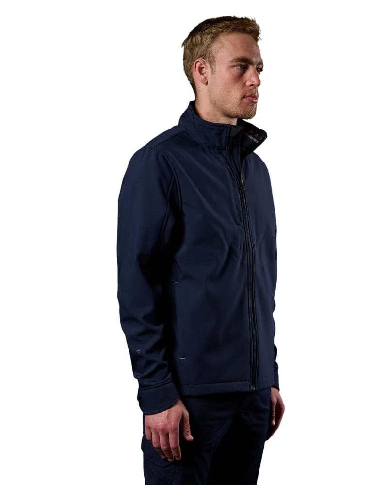 WO-3 Softshell Jacket - Navy - Image 3