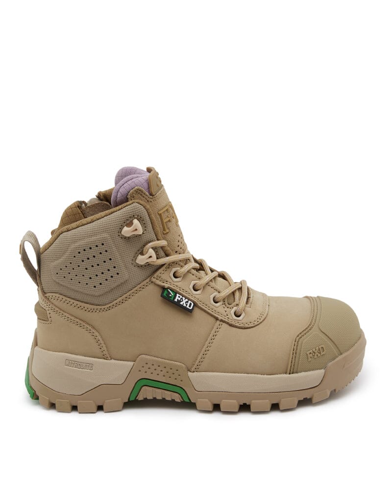 Womens WB-2W Nitrolite Mid Cut Work Boot - Clay/Mauve - Image 4