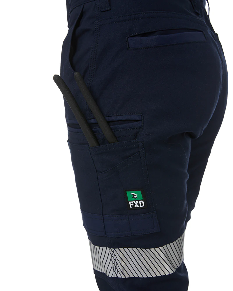 WP-3WT Ladies Taped Stretch Pants - Navy - Image 6