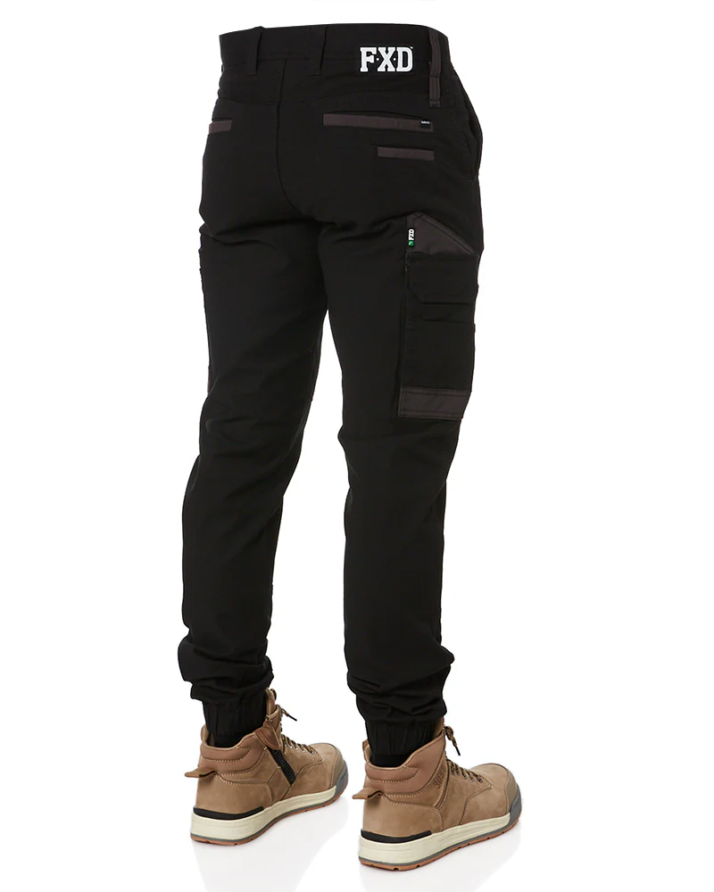 WP-4 Stretch Cuffed Work Pants - Black - Image 5