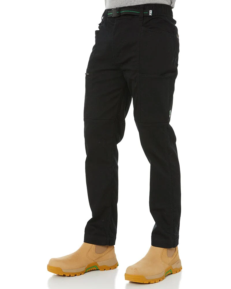 WP-6 Elastic Waist Work Pant - Black - Image 3