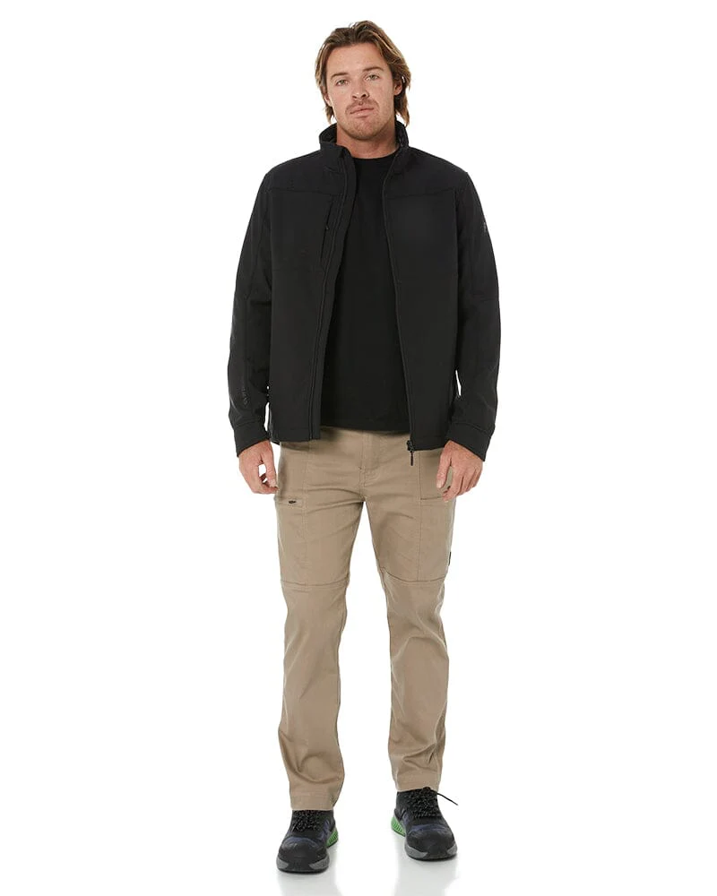 WP-6 Elastic Waist Work Pant - Khaki - Image 2