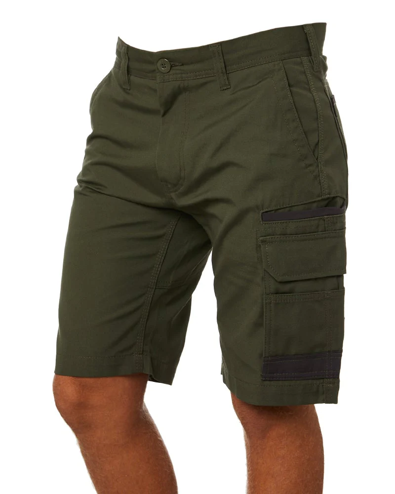 WS-1 Cargo Work Shorts - Green - Image 3