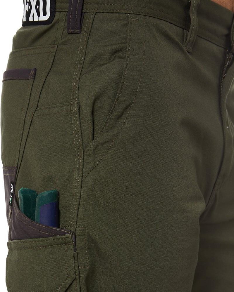 WS-1 Cargo Work Shorts - Green - Image 7