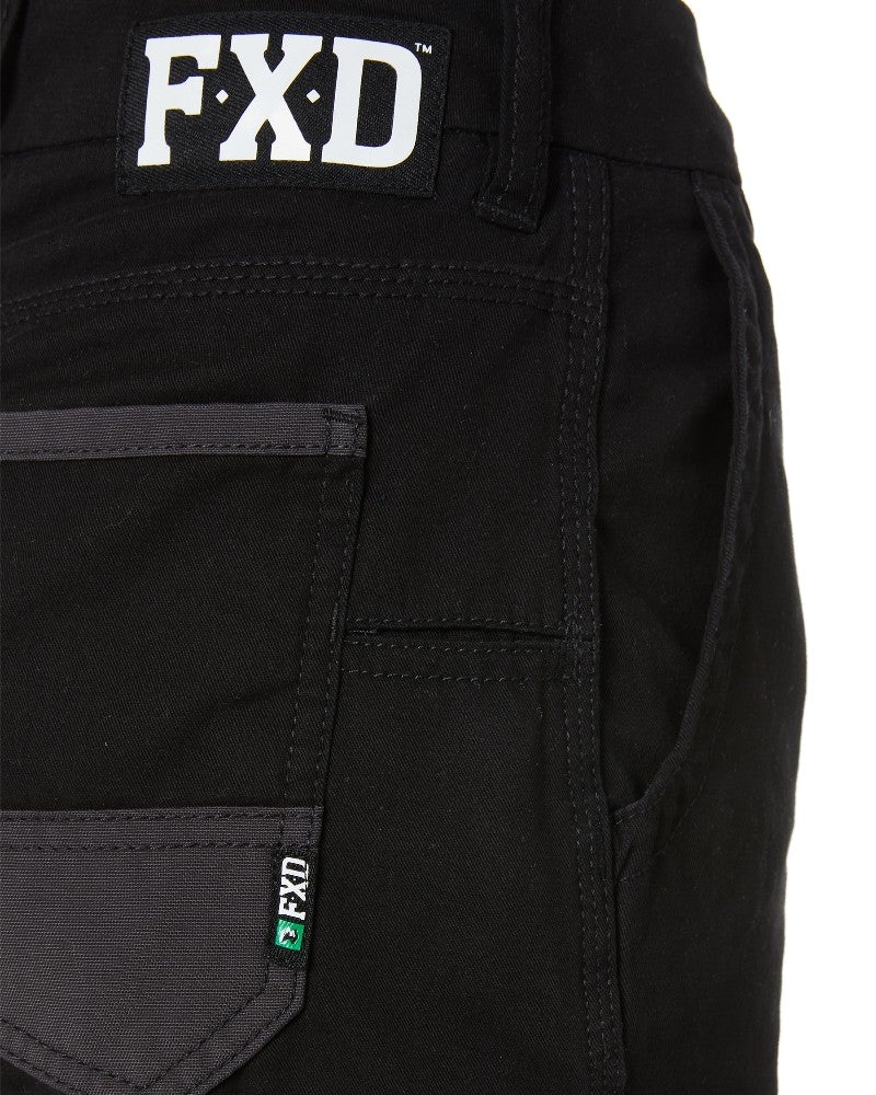 WS-2W Ladies Lightweight Work Shorts - Black - Image 6