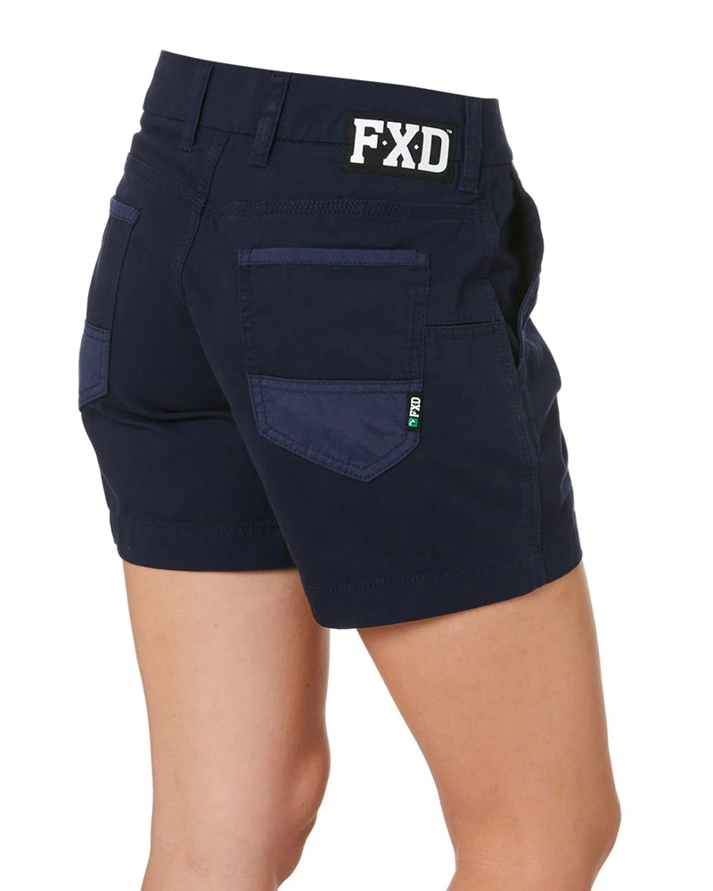 WS-2W Ladies Lightweight Work Shorts - Navy - Image 5