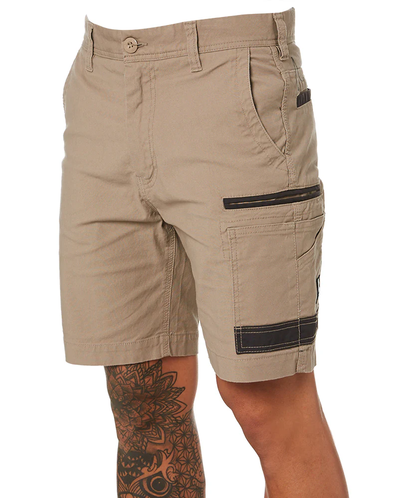 WS-3 Stretch Work Short - Khaki - Image 3