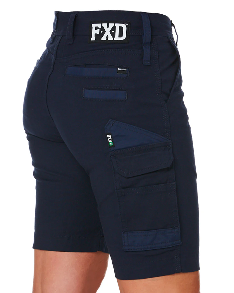 WS-3W Ladies Stretch Work Shorts - Navy - Image 5
