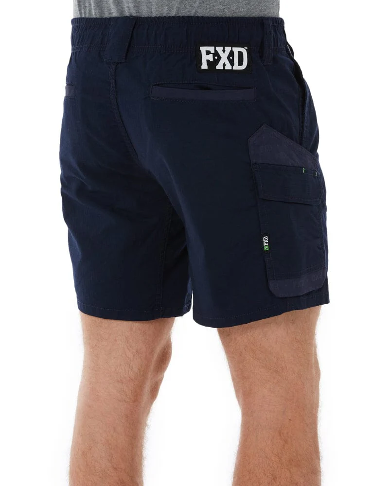 WS-7 Elastic Waist Stretch Utility Short - Navy - Image 5