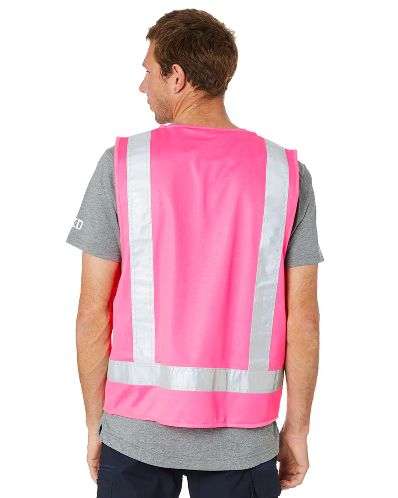 Hi Vis Night Safety Vest - Pink - Image 4