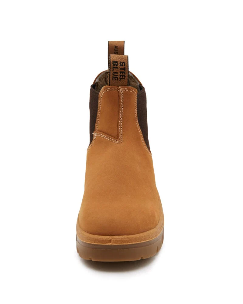 Hobart Elastic Sided Boot - Wheat - Image 5