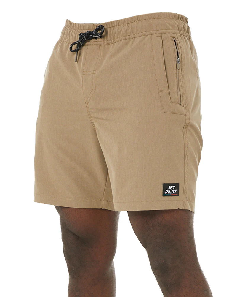 Jet-Lite Hybrid Shorts - Khaki - Image 3
