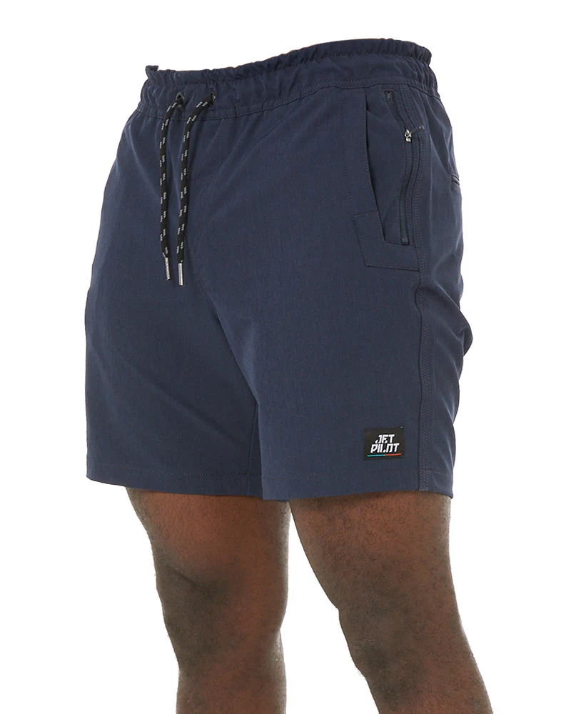 Jet-Lite Hybrid Shorts - Navy - Image 3