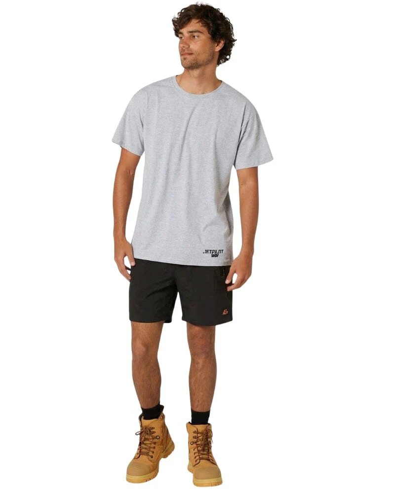 Jet-Lite Elastic Waist Walkshort - Black - Image 2