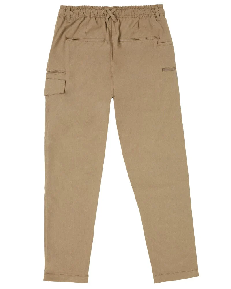 Jet-Lite Hybrid Elastic Waist Work Pants - Khaki - Image 9