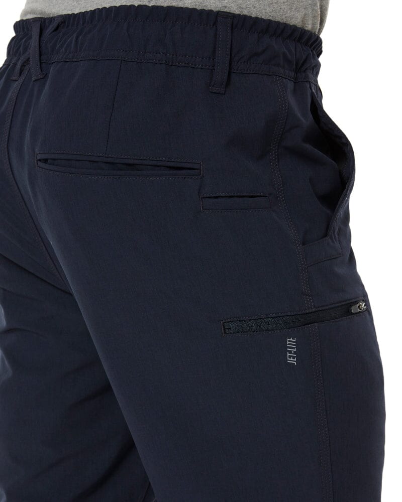 Jet-Lite Hybrid Elastic Waist Work Pants - Navy - Image 6