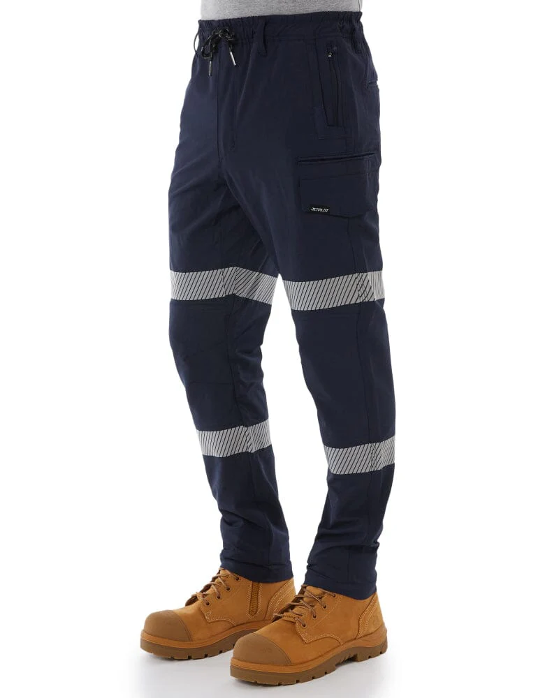 Jet-Lite Hybrid Taped Elastic Waist Pant - Navy - Image 3