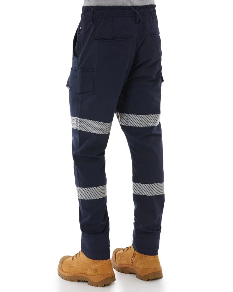 Jet-Lite Hybrid Taped Elastic Waist Pant - Navy - Image 4