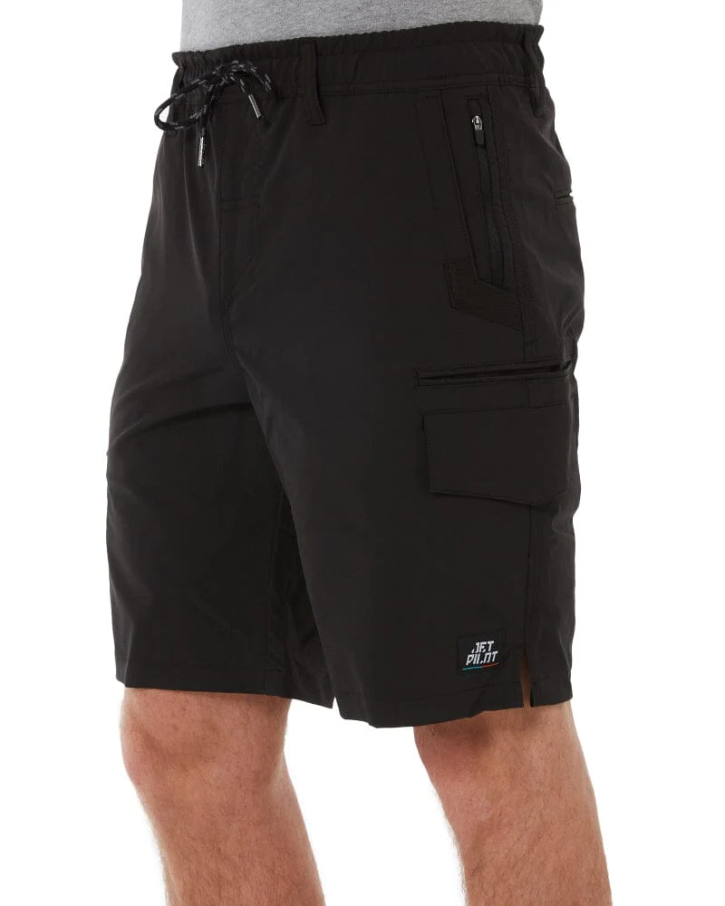 Jet-Lite Hybrid Utility Short - Black - Image 3