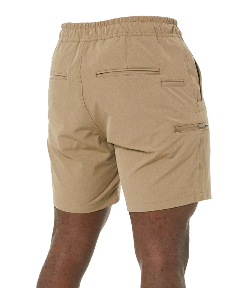 Tradies Jet-Lite Hybrid Shorts Value Pack - Khaki - Image 5