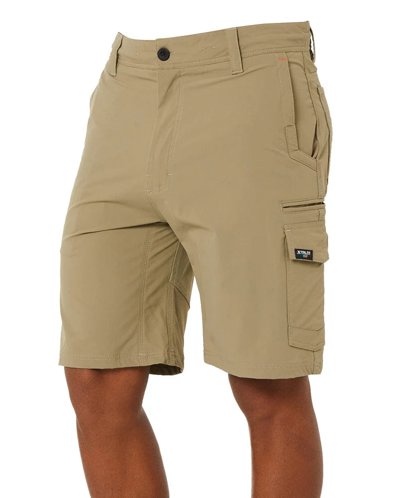 Tradies Jet-Lite Utility Short 2 Value Pack - Khaki - Image 3