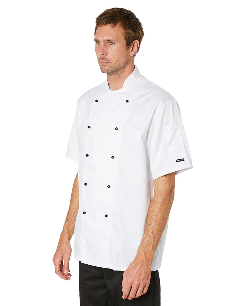 Kent Chefs SS Jacket - White - Image 3