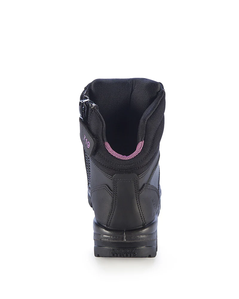 Ladies Southern Cross Zip Side with Scuff Cap - Black - Image 3