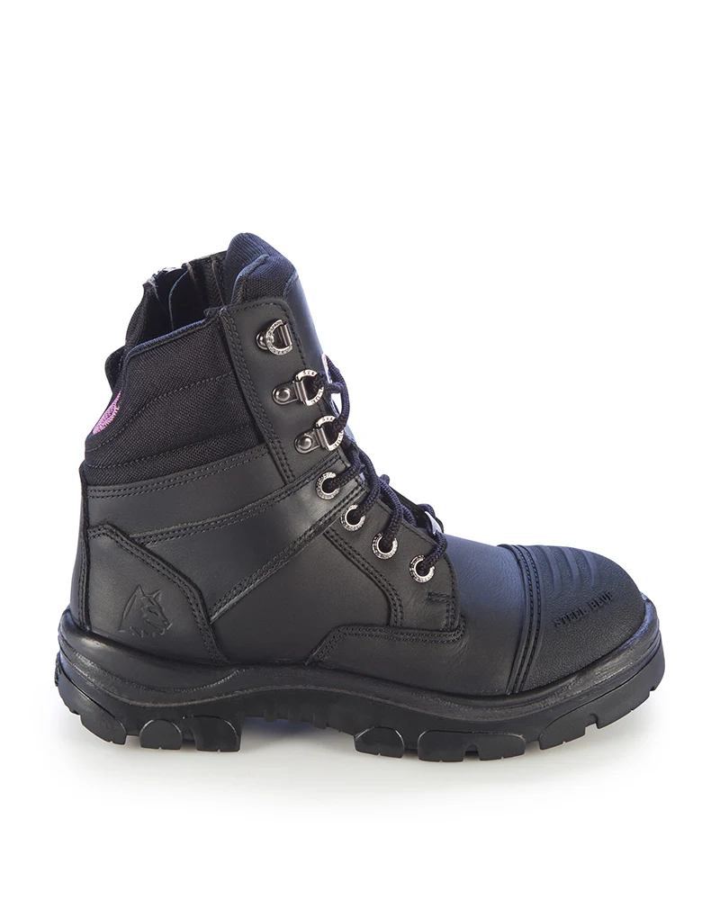 Ladies Southern Cross Zip Side with Scuff Cap - Black - Image 4