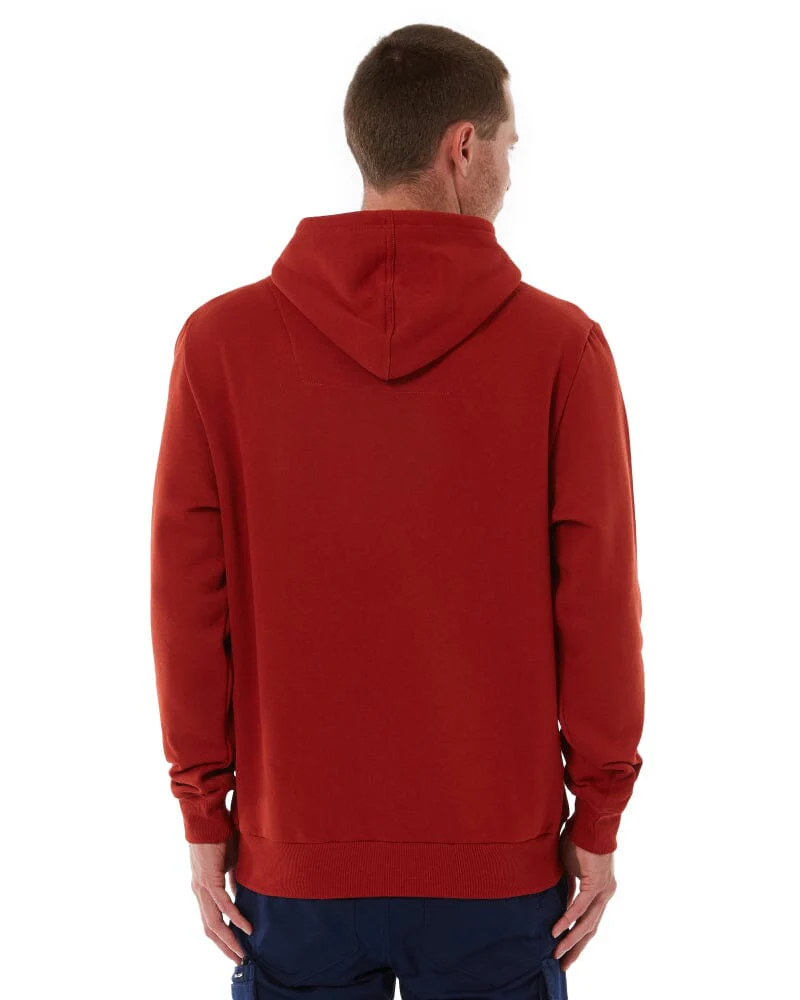 Classic Pullover Hoodie - Intense Rust - Image 4