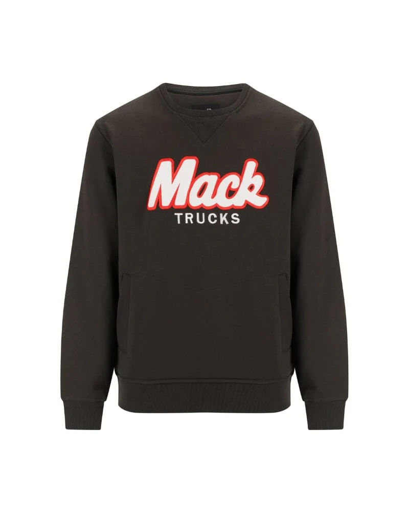 Heritage Crew Neck Jumper - Charcoal