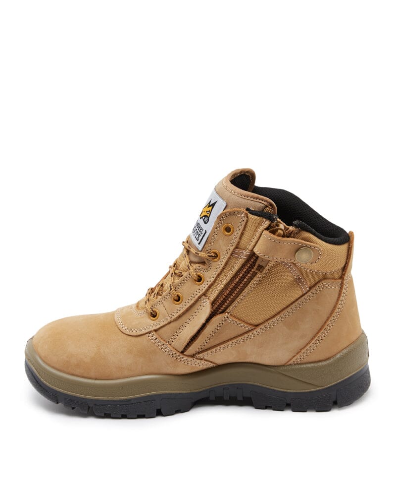 961 Non Safety Zip Sided Boot - Wheat - Image 2