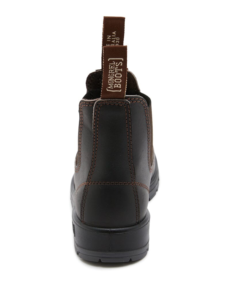 K9 Oil Kip Elastic Sided Boot - Claret - Image 3