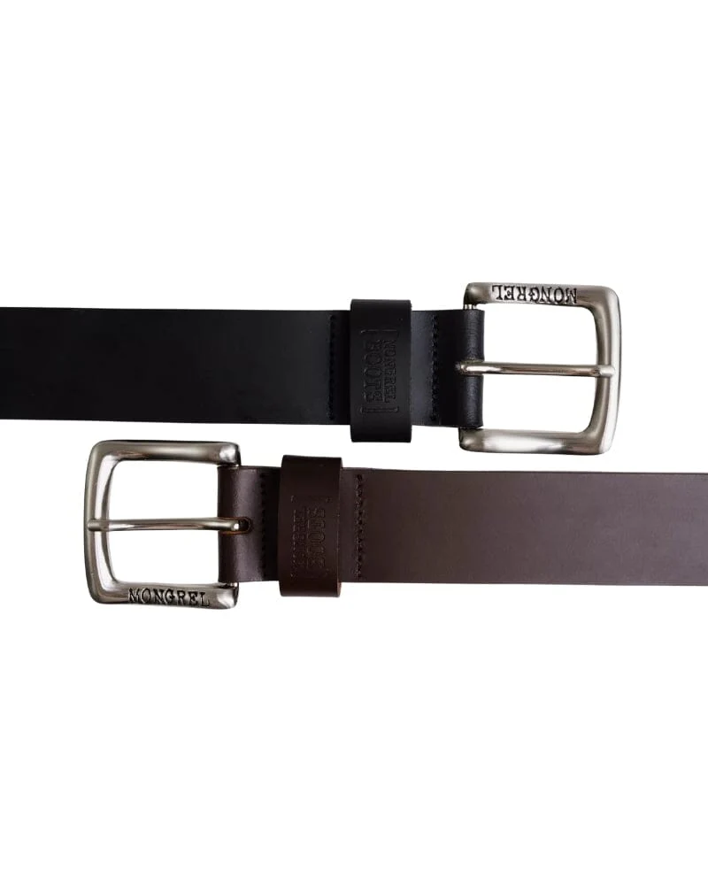 Mongrel Leather Belt - Brown - Image 2