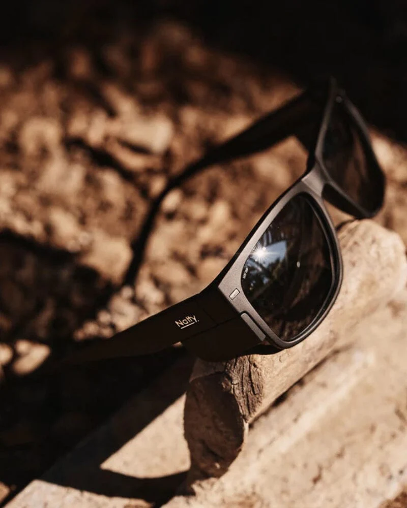 Big Kenneth Polarised Safety Glasses - Matte Black - Image 3