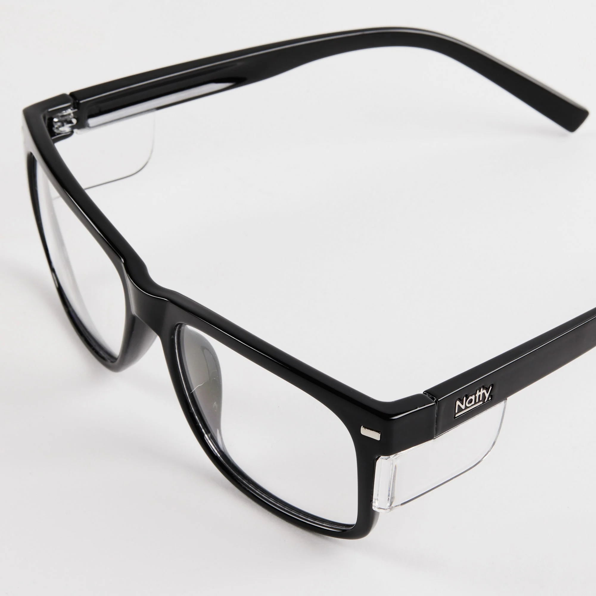 Kenneth Safety Glasses - Black/Clear - Image 3