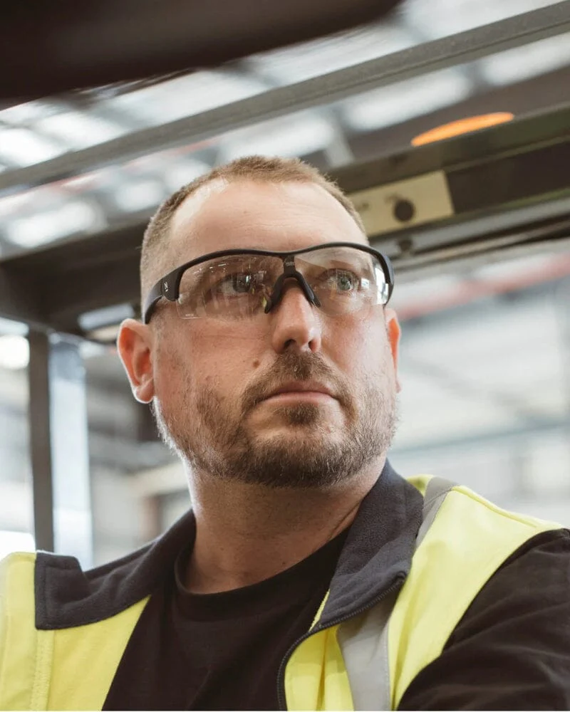 Rev Safety Glasses - Clear - Image 2